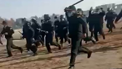  خشونت در بسترخشک زنده‌رود